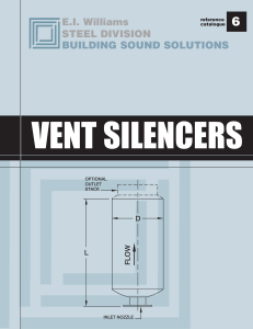 Vent Silencers: Selection, Sizing & Specifications