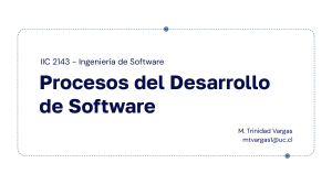 Procesos de Desarrollo de Software: Modelos y Selecci&oacute;n