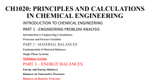 Multiphase Systems in Chemical Engineering