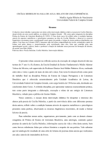 cecilia na sala de aula