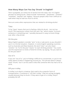 Ways to Say 'Drunk' in English: Phrases & Meanings