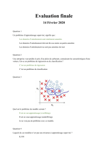 Examen final d'apprentissage automatique