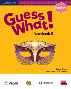 Grade 6 English Language Workbook: Seasons, Weather, Camping