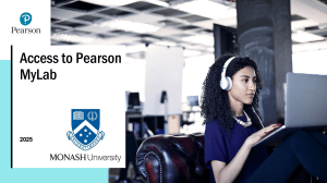 Pearson eText MyLab Registration Guide