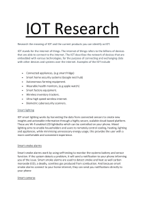 IoT Research: Definition, Products, Advantages & Disadvantages