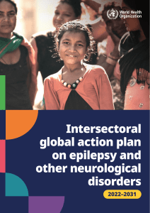 Epilepsy & Neurological Disorders: Global Action Plan 2022-2031