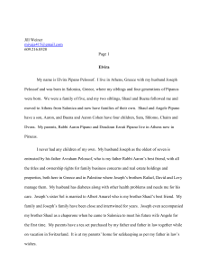 Elvira: A WWII Personal Narrative from Athens, Greece