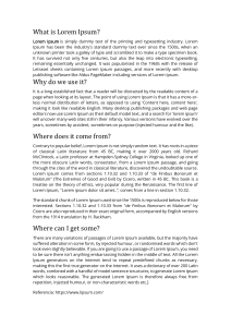 What is Lorem Ipsum? History & Usage Explained