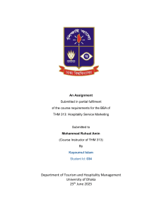 KSI LTD Internet Service Evaluation: SERVQUAL & Service Gaps Analysis