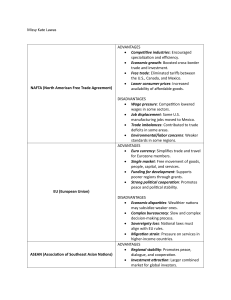 NAFTA, EU, ASEAN, APEC: Trade Agreement Pros & Cons