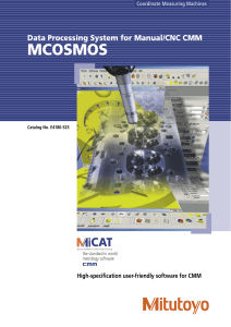 MCOSMOS CMM Software Catalog