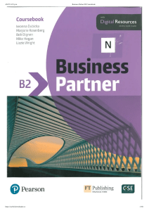 Business Partner B2 Coursebook
