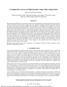 HDR Video Compression Survey: H.264/AVC, Tone Mapping & Metrics