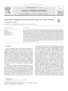 Brain Tumor Classification: Deep CNN & Transfer Learning for MRI