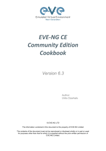 EVE-NG CE Community Edition Cookbook v6.3: Installation & Management
