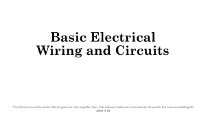 Basic Electrical Wiring & Circuits: Simple Guide for Beginners