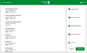 Din s&oslash;knad  S&oslash;kerportalen
