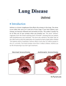 Asthma: Causes, Symptoms, Prevention & Lung Health Guide