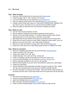 VSL Funnel Guide: Build Your Video Sales Letter Funnel Step-by-Step