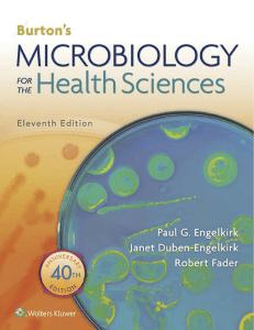 Microbiology for Health Sciences Textbook, 11th Edition