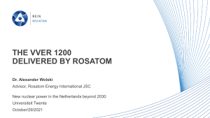 VVER 1200 Nuclear Power by Rosatom: Netherlands Energy Beyond 2030