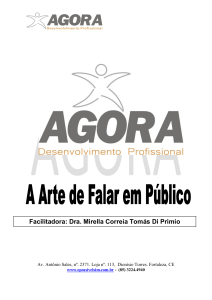 Curso de Orat&oacute;ria: Plano Did&aacute;tico e Segredos da Comunica&ccedil;&atilde;o