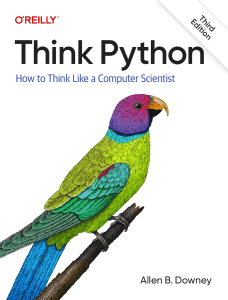 Think Python: Learn Programming with Python & LLMs - 3rd Edition