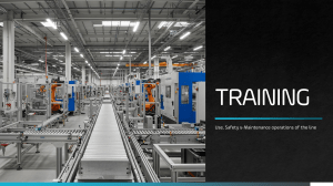 Production Line Training: Use, Safety & Maintenance
