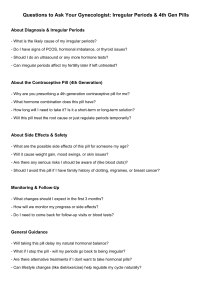 Gynecologist Questions: Irregular Periods & 4th Gen Birth Control