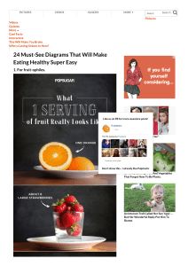 24 Must-See Diagrams That Will Make Eating Healthy Super Easy