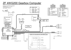 ZF 4WG200 Gearbox Wiring Diagram