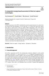 Exergy Analysis of Direct Air Capture Technologies