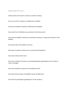 Ancient Indian Art & Religion Study Sheet