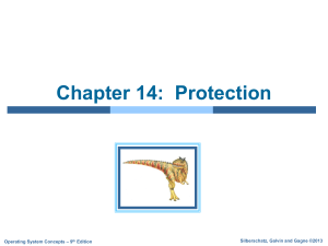 Operating System Protection Mechanisms