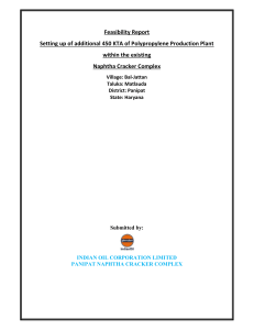 Polypropylene Plant Feasibility Report - IOCL Panipat