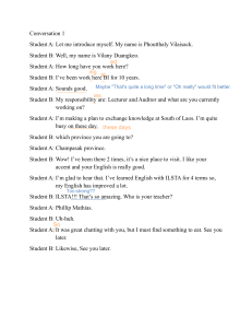 English Conversation Practice: Introductions & Travel