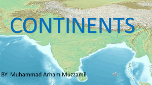 Continents: A Geography Presentation