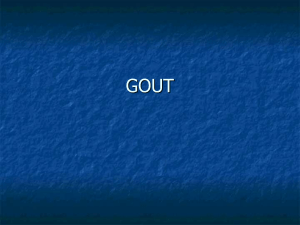 Gout: Causes, Diagnosis, and Treatment