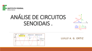 Análise de Circuitos Senoidais: Fasores, Impedância e Leis de Kirchhoff