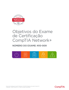 Objetivos do Exame CompTIA Network+ N10-009