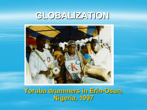 Globalization: Economic, Cultural, & Political Aspects