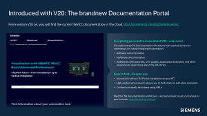 WinCC V20 TIA Documentation Portal: New Features & Access Guide