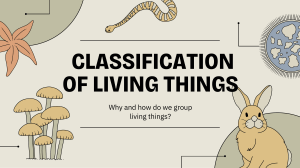 Classification of Living Things: Taxonomy, Domains & Binomial Nomenclature