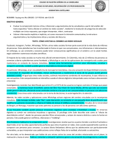 CÓMO AFECTAN AL CEREBRO LAS REDES SOCIALES