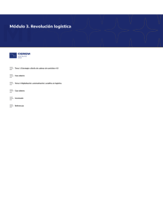M&oacute;dulo 3: Revoluci&oacute;n Log&iacute;stica - Cadena de Suministro 4.0 y Digitalizaci&oacute;n