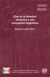 &iquest;Qu&eacute; es el derecho? Iniciaci&oacute;n a una concepci&oacute;n ling&uuml;&iacute;stica