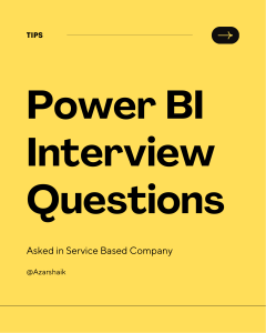 Power BI Interview Questions: DAX, Schemas, Data Flows & RLS