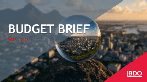Mauritius Budget Brief 2025-2026: Economic Growth & Fiscal Policy