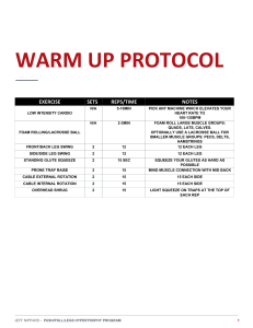 Jeff Nippard Push/Pull/Legs Hypertrophy Program - Weeks 1-2