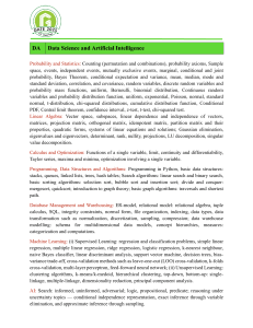 GATE 2026 DA Syllabus: Data Science & AI